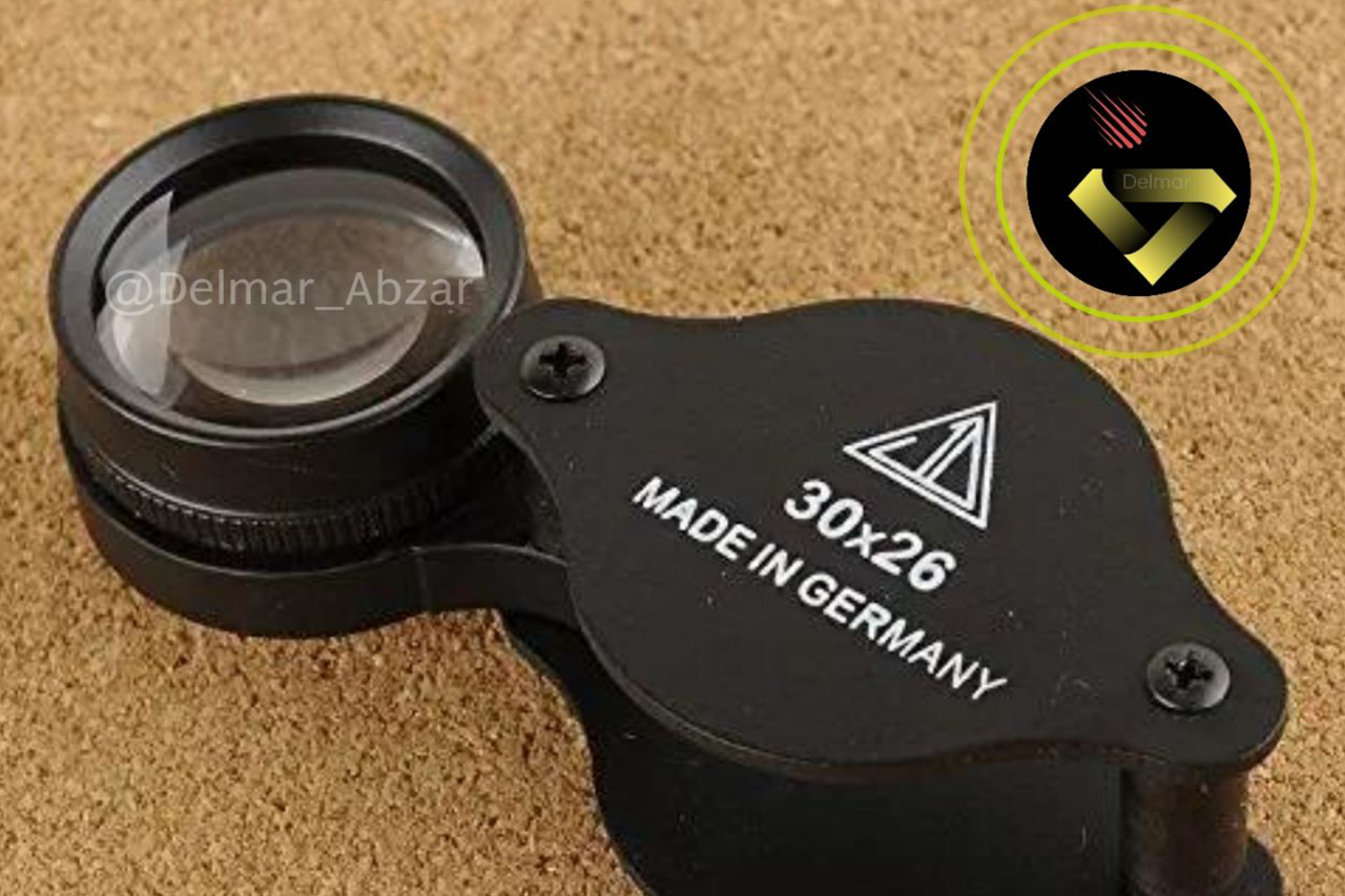 ذره‌بین آلمانی کارشناسی سکه و جواهرات